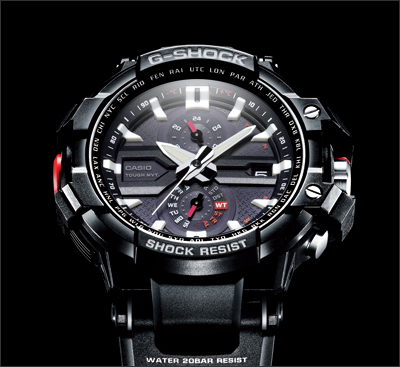G-SHOCK GW-A1000 タフネス性能と操作性を両立したパイロット仕様の